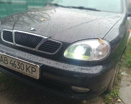 Чорний ЗАЗ Ланос, об'ємом двигуна 1.39 л та пробігом 237 тис. км за 2050 $, фото 2 на Automoto.ua