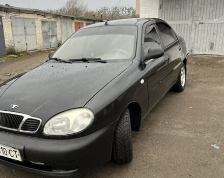 Черный ЗАЗ Ланос, объемом двигателя 1.39 л и пробегом 108 тыс. км за 2500 $, фото 2 на Automoto.ua