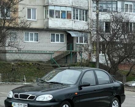 Черный ЗАЗ Ланос, объемом двигателя 1.4 л и пробегом 78 тыс. км за 2200 $, фото 3 на Automoto.ua