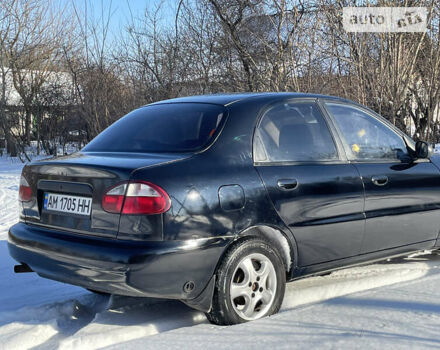 Чорний ЗАЗ Ланос, об'ємом двигуна 1.39 л та пробігом 138 тис. км за 1999 $, фото 10 на Automoto.ua