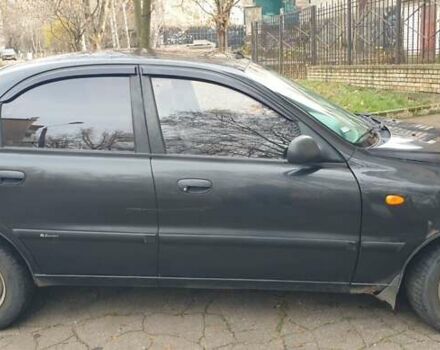 Чорний ЗАЗ Ланос, об'ємом двигуна 1.39 л та пробігом 181 тис. км за 1500 $, фото 2 на Automoto.ua