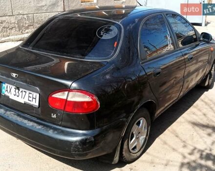 Черный ЗАЗ Ланос, объемом двигателя 1.4 л и пробегом 260 тыс. км за 1800 $, фото 3 на Automoto.ua