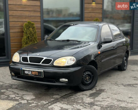 Черный ЗАЗ Ланос, объемом двигателя 1.5 л и пробегом 157 тыс. км за 2300 $, фото 1 на Automoto.ua