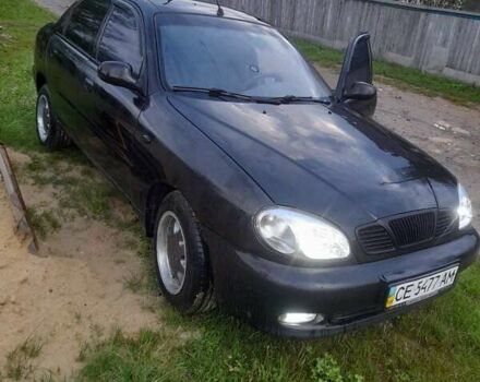 Черный ЗАЗ Ланос, объемом двигателя 1.5 л и пробегом 200 тыс. км за 1700 $, фото 4 на Automoto.ua