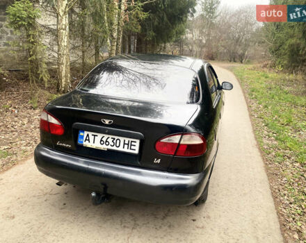 Чорний ЗАЗ Ланос, об'ємом двигуна 1.4 л та пробігом 325 тис. км за 1200 $, фото 2 на Automoto.ua