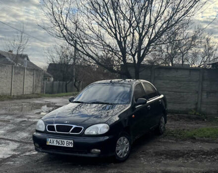 Чорний ЗАЗ Ланос, об'ємом двигуна 1.5 л та пробігом 242 тис. км за 1950 $, фото 1 на Automoto.ua