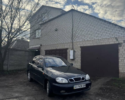 Чорний ЗАЗ Ланос, об'ємом двигуна 1.5 л та пробігом 242 тис. км за 1950 $, фото 3 на Automoto.ua