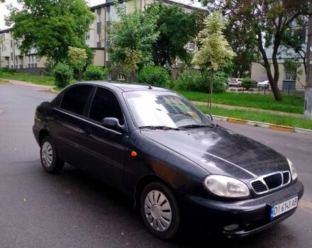 Черный ЗАЗ Ланос, объемом двигателя 1.4 л и пробегом 162 тыс. км за 1480 $, фото 2 на Automoto.ua