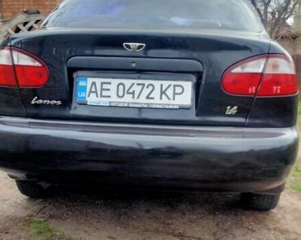 Чорний ЗАЗ Ланос, об'ємом двигуна 1.39 л та пробігом 105 тис. км за 2100 $, фото 1 на Automoto.ua