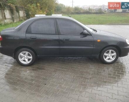 Черный ЗАЗ Ланос, объемом двигателя 1.39 л и пробегом 167 тыс. км за 2500 $, фото 6 на Automoto.ua