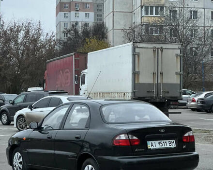 Черный ЗАЗ Ланос, объемом двигателя 1.4 л и пробегом 78 тыс. км за 2200 $, фото 5 на Automoto.ua