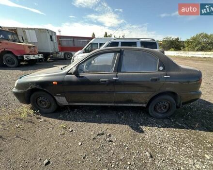 Черный ЗАЗ Ланос, объемом двигателя 1.5 л и пробегом 516 тыс. км за 1794 $, фото 3 на Automoto.ua
