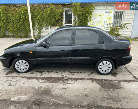 Черный ЗАЗ Ланос, объемом двигателя 1.39 л и пробегом 236 тыс. км за 1800 $, фото 6 на Automoto.ua