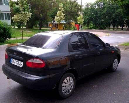 Черный ЗАЗ Ланос, объемом двигателя 1.4 л и пробегом 162 тыс. км за 1480 $, фото 4 на Automoto.ua