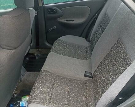 Чорний ЗАЗ Ланос, об'ємом двигуна 1.39 л та пробігом 237 тис. км за 2050 $, фото 5 на Automoto.ua