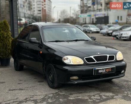 Черный ЗАЗ Ланос, объемом двигателя 1.5 л и пробегом 157 тыс. км за 2300 $, фото 5 на Automoto.ua