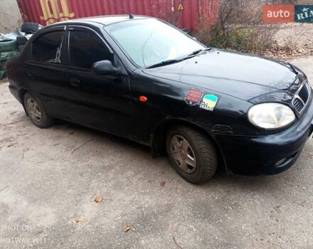 Черный ЗАЗ Ланос, объемом двигателя 1.4 л и пробегом 260 тыс. км за 1800 $, фото 10 на Automoto.ua