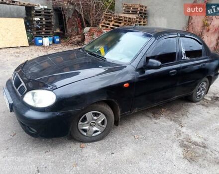 Черный ЗАЗ Ланос, объемом двигателя 1.4 л и пробегом 260 тыс. км за 1800 $, фото 12 на Automoto.ua