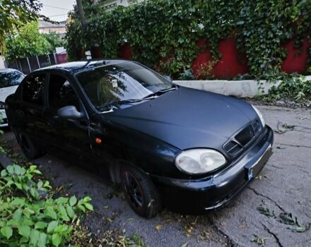 Чорний ЗАЗ Ланос, об'ємом двигуна 1.3 л та пробігом 322 тис. км за 2000 $, фото 1 на Automoto.ua