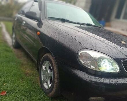 Чорний ЗАЗ Ланос, об'ємом двигуна 1.39 л та пробігом 237 тис. км за 2050 $, фото 3 на Automoto.ua