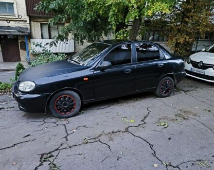 Чорний ЗАЗ Ланос, об'ємом двигуна 1.3 л та пробігом 322 тис. км за 2000 $, фото 4 на Automoto.ua