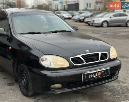 Черный ЗАЗ Ланос, объемом двигателя 1.5 л и пробегом 157 тыс. км за 2300 $, фото 7 на Automoto.ua