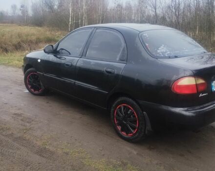 Чорний ЗАЗ Ланос, об'ємом двигуна 1.3 л та пробігом 226 тис. км за 1800 $, фото 7 на Automoto.ua