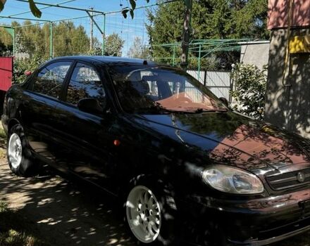 Черный ЗАЗ Ланос, объемом двигателя 1.5 л и пробегом 270 тыс. км за 2600 $, фото 2 на Automoto.ua