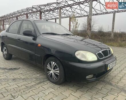 Черный ЗАЗ Ланос, объемом двигателя 1.6 л и пробегом 170 тыс. км за 2400 $, фото 6 на Automoto.ua