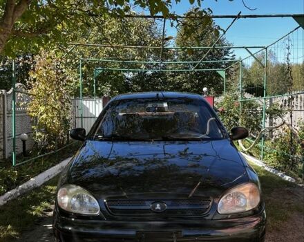 Черный ЗАЗ Ланос, объемом двигателя 1.5 л и пробегом 270 тыс. км за 2600 $, фото 1 на Automoto.ua