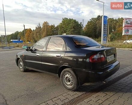 Черный ЗАЗ Ланос, объемом двигателя 1.6 л и пробегом 199 тыс. км за 2800 $, фото 1 на Automoto.ua