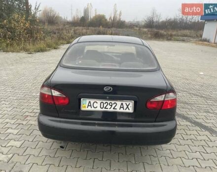 Черный ЗАЗ Ланос, объемом двигателя 1.6 л и пробегом 170 тыс. км за 2400 $, фото 3 на Automoto.ua