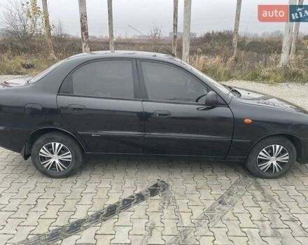 Черный ЗАЗ Ланос, объемом двигателя 1.6 л и пробегом 170 тыс. км за 2400 $, фото 5 на Automoto.ua