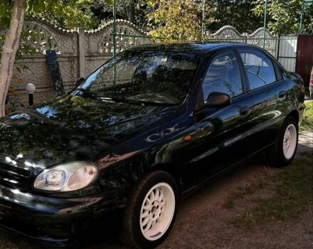 Черный ЗАЗ Ланос, объемом двигателя 1.5 л и пробегом 270 тыс. км за 2600 $, фото 3 на Automoto.ua