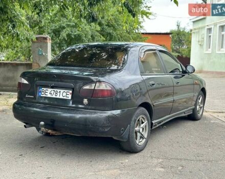 Черный ЗАЗ Ланос, объемом двигателя 1.39 л и пробегом 187 тыс. км за 2499 $, фото 3 на Automoto.ua