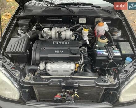 Черный ЗАЗ Ланос, объемом двигателя 1.6 л и пробегом 170 тыс. км за 2400 $, фото 11 на Automoto.ua