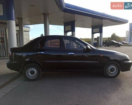 Черный ЗАЗ Ланос, объемом двигателя 1.6 л и пробегом 199 тыс. км за 2800 $, фото 3 на Automoto.ua