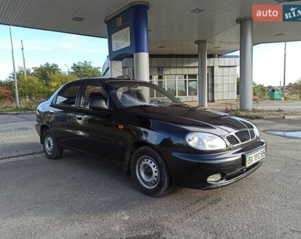 Черный ЗАЗ Ланос, объемом двигателя 1.6 л и пробегом 199 тыс. км за 2800 $, фото 2 на Automoto.ua