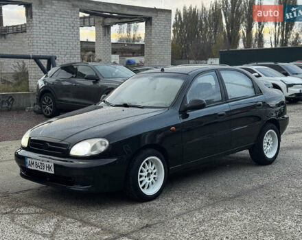 Черный ЗАЗ Ланос, объемом двигателя 1.6 л и пробегом 277 тыс. км за 2999 $, фото 2 на Automoto.ua