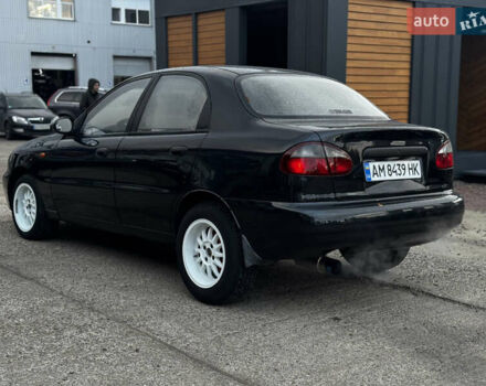 Черный ЗАЗ Ланос, объемом двигателя 1.6 л и пробегом 277 тыс. км за 2999 $, фото 1 на Automoto.ua