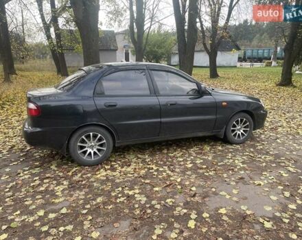 ЗАЗ Ланос 2009 в Житомире на Automoto.ua Черный ЗАЗ Ланос, объемом двигателя 1.6 л и пробегом 77 тыс. км за 2500 $, фото 2 на Automoto.ua