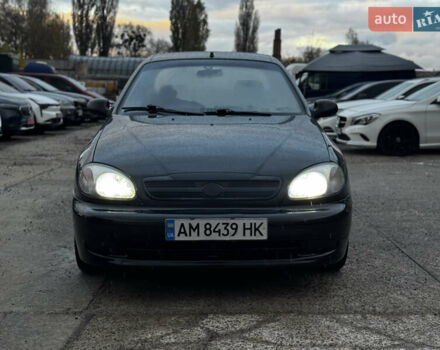 Черный ЗАЗ Ланос, объемом двигателя 1.6 л и пробегом 277 тыс. км за 2999 $, фото 4 на Automoto.ua