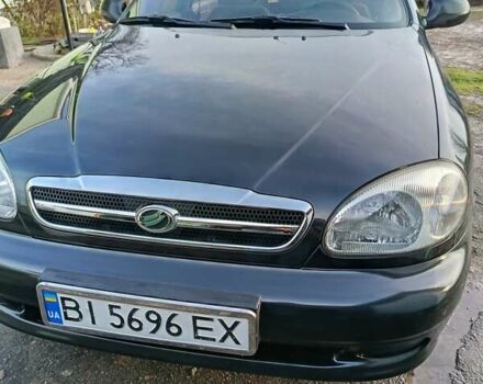 Черный ЗАЗ Ланос, объемом двигателя 1.5 л и пробегом 73 тыс. км за 3350 $, фото 2 на Automoto.ua