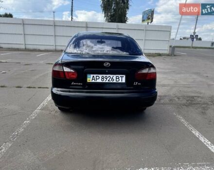 Черный ЗАЗ Ланос, объемом двигателя 1.35 л и пробегом 157 тыс. км за 3500 $, фото 5 на Automoto.ua