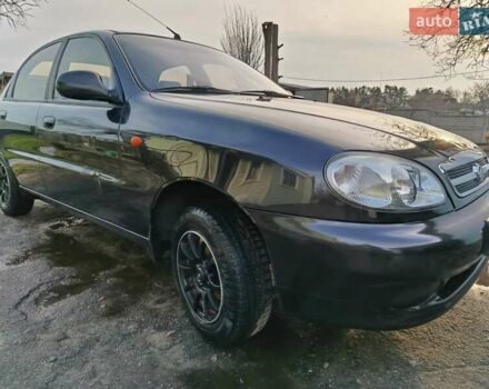 Черный ЗАЗ Ланос, объемом двигателя 1.5 л и пробегом 73 тыс. км за 3350 $, фото 1 на Automoto.ua