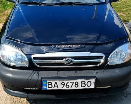 Черный ЗАЗ Ланос, объемом двигателя 1.5 л и пробегом 250 тыс. км за 2800 $, фото 1 на Automoto.ua