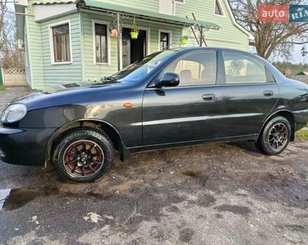 Черный ЗАЗ Ланос, объемом двигателя 1.5 л и пробегом 73 тыс. км за 3350 $, фото 4 на Automoto.ua