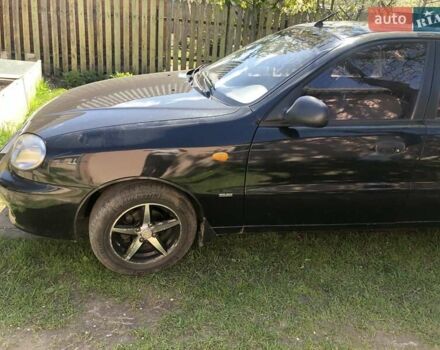 Черный ЗАЗ Ланос, объемом двигателя 1.6 л и пробегом 41 тыс. км за 4000 $, фото 4 на Automoto.ua