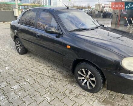 Черный ЗАЗ Ланос, объемом двигателя 1.35 л и пробегом 170 тыс. км за 2100 $, фото 4 на Automoto.ua