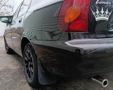 Черный ЗАЗ Ланос, объемом двигателя 1.5 л и пробегом 73 тыс. км за 3350 $, фото 3 на Automoto.ua